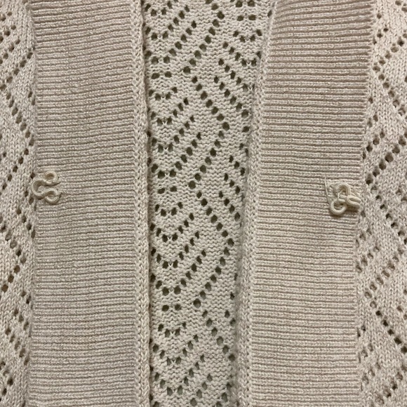 👡 CJ Banks Plus 👡 Size Open Front Sweater - Picture 5 of 9